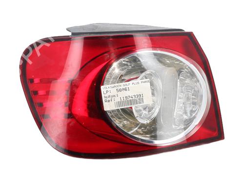Used Left taillight Left taillight VW GOLF PLUS V (5M1, 521) 1.9 TDI (105 hp) 31910661 31910661