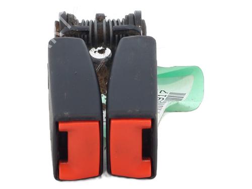 Used Seat buckle FORD FIESTA VI (CB1, CCN) 1.4 TDCi (70 hp) 30690631