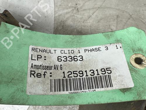 Used Left front shock absorber Left front shock absorber RENAULT CLIO I (B/C57_, 5/357_) [1990-1999] 36249138 36249138