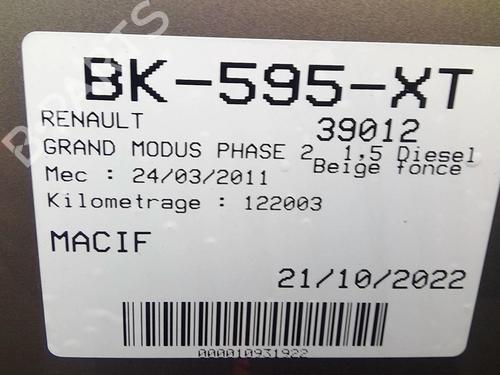 Starter RENAULT MODUS / GRAND MODUS (F/JP0_) 1.5 dCi 75 | BP24379406M8 