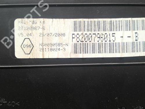 Instrument cluster RENAULT KANGOO / GRAND KANGOO II (KW0/1_) 1.5 dCi 85 (KW0K, KW0L, KW0B) | BP20362127C47