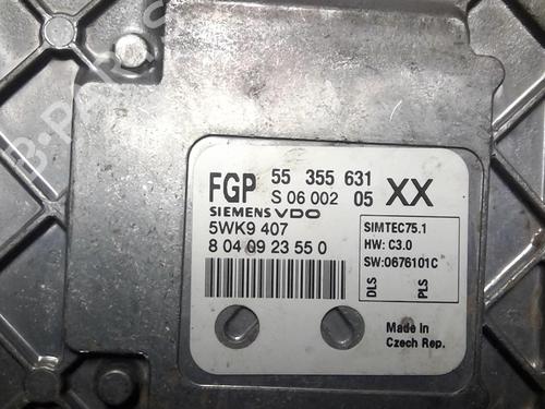 Elektronisk modul OPEL VECTRA C GTS (Z02) 1.8 (F68) | BP21816294M83 