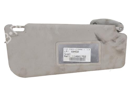 Højre solskærm FIAT PUNTO (188_) 1.9 DS 60 (188.031, .051, .231, .251) (60 hp) 28211029