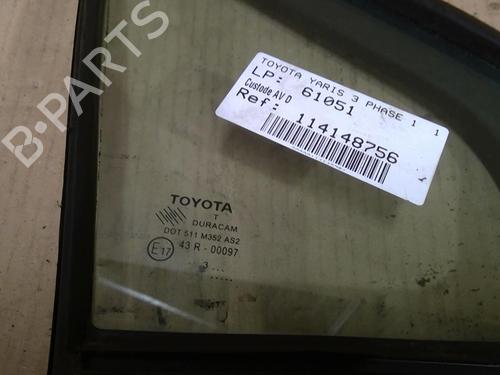 Used Front right quarter glass Front right quarter glass TOYOTA YARIS (_P13_) 1.0 (KSP130_, KSP130) (69 hp) 29840555 29840555