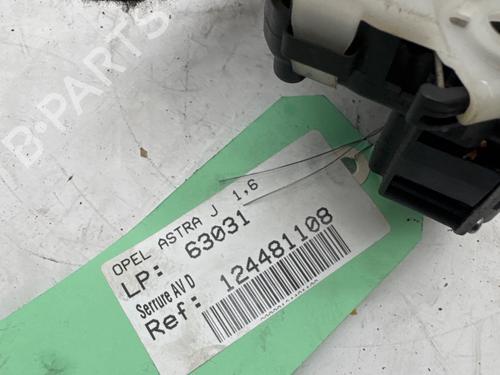 Used Front right lock Front right lock OPEL ASTRA J (P10) 2.0 CDTI (68) (160 hp) 34224435 34224435
