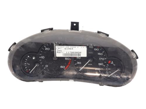 instrument-cluster-peugeot-206-hatchback-2ac-1998-1999-2000-2001-2002-2003-2004-2005-2006-2007-2008-2009-2010-2011-2012-31140084 main image
