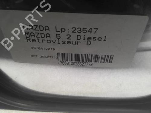 Right mirror MAZDA 5 (CR) 2.0 CD (CR19) | BP22000657C27 