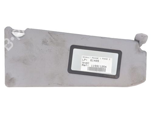 Used Right sun visor RENAULT MEGANE I (BA0/1_) 1.9 dTi (BA08, BA0N) (98 hp) 30763551