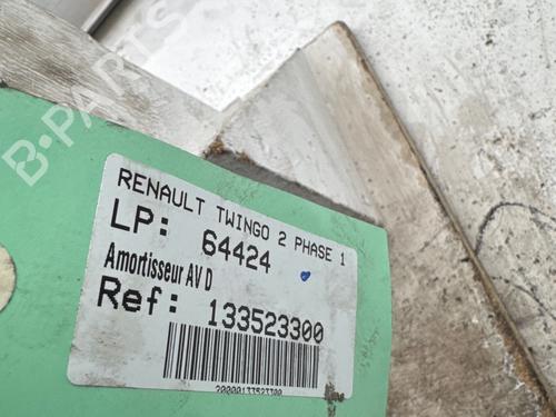 Used Right front shock absorber Right front shock absorber RENAULT TWINGO II (CN0_) 1.2 (CN0D) (58 hp) 39729220 39729220
