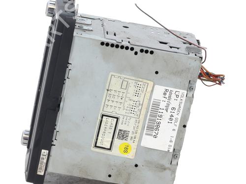 Autoradio VW GOLF VI (5K1) 1.6 TDI (105 hp) 31704592