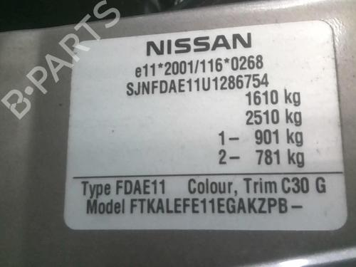 Right taillight NISSAN NOTE (E11, NE11) 1.5 dCi | BP22004644C35 