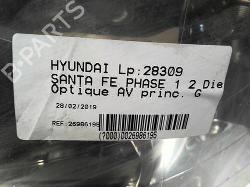 Left headlight HYUNDAI SANTA FÉ I (SM) 2.0 CRDi | BP22000408C28 