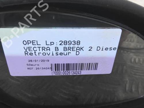 Right mirror OPEL VECTRA B Hatchback (J96) 2.0 DTI 16V (F68) | BP22000197C27 
