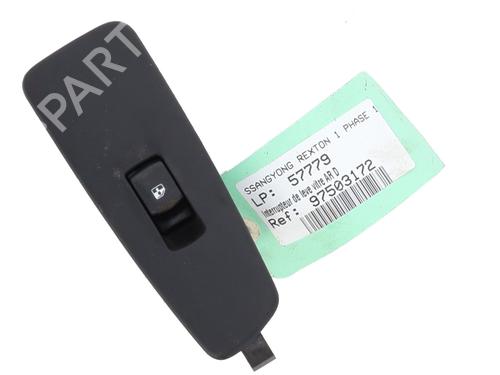 Used Right rear window switch SSANGYONG REXTON / REXTON II (GAB_) 2.7 Xdi (163 hp) 22301182