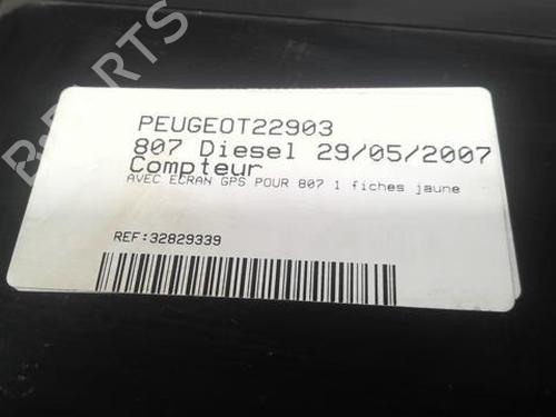 Used Instrument cluster Instrument cluster PEUGEOT 807 (EB_) 2.0 HDi (120 hp) 21687477 21687477
