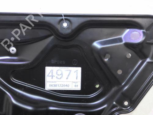 Used Rear right window mechanism VW PASSAT B6 (3C2) 2.0 TDI 16V (140 hp) 25276327