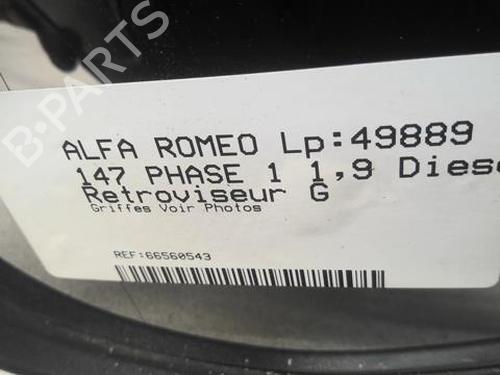 Used Left mirror Left mirror ALFA ROMEO 147 (937_) 1.9 JTD (937.AXD1A, 937.BXD1A, 937.AXV1A, 937.BXB1A,... (115 hp) 20356094 20356094
