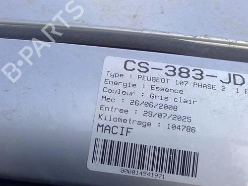Front bumper PEUGEOT 107 (PM_, PN_) 1.0 | BP28354729C7 