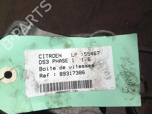Used Gearbox Gearbox CITROËN DS3 (SA_) 1.6 HDi 90 (92 hp) 20365841 20365841