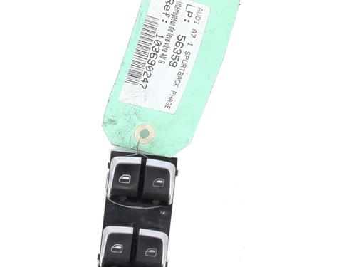 Used Left front window switch AUDI A7 Sportback (4GA, 4GF) 3.0 TDI quattro (218 hp) 24630155