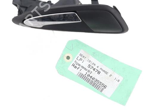 Front right interior door handle SEAT IBIZA IV (6J5, 6P1) 1.6 TDI | BP24964812I14 