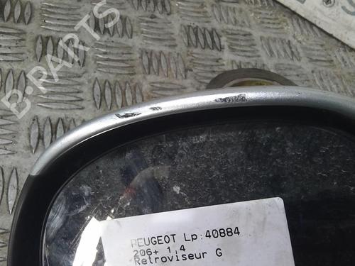 Used Left mirror PEUGEOT 206+ (2L_, 2M_) 1.4 i (2LKFWA, 2MKFWA) (75 hp) 20370297