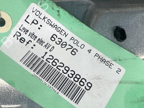 Used Front right window mechanism Front right window mechanism VW POLO IV (9N_, 9A_) 1.9 TDI (101 hp) 36150369 36150369