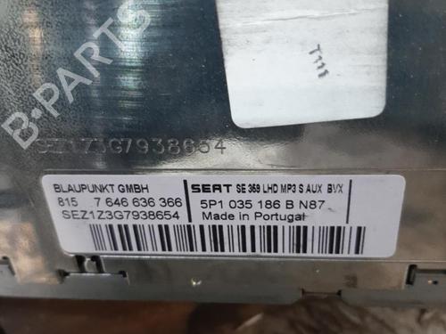 Radio SEAT TOLEDO III (5P2) 1.9 TDI | BP20356181E6 