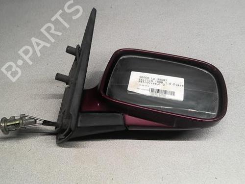 Used Right mirror SKODA FELICIA II (6U1) 1.9 D (64 hp) 22001102