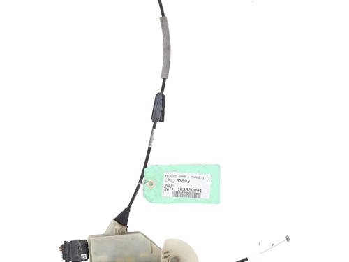 Front left lock PEUGEOT 2008 I (CU_) 1.6 HDi | BP24816928C98 