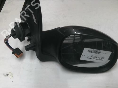 Right mirror PEUGEOT 206+ (2L_, 2M_) 1.4 HDi eco 70 | BP21592043C27 