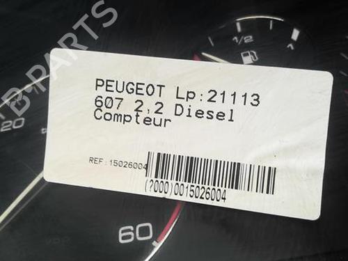 Instrument cluster PEUGEOT 607 (9D, 9U) 2.2 HDi | BP21635980C47 
