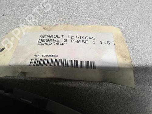Instrument cluster RENAULT MEGANE III Hatchback (BZ0/1_, B3_) 1.5 dCi | BP21636010C47 
