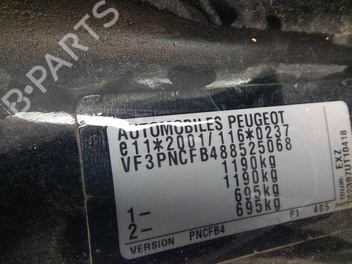 Right taillight PEUGEOT 107 (PM_, PN_) 1.0 | BP20368557C35 
