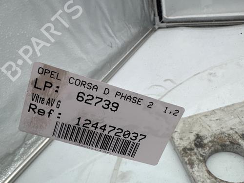 Used Front left door window Front left door window OPEL CORSA D (S07) [2006-2015] 34356152 34356152