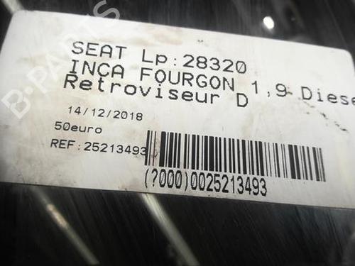 Right mirror SEAT INCA (6K9) 1.9 D | BP22000051C27 