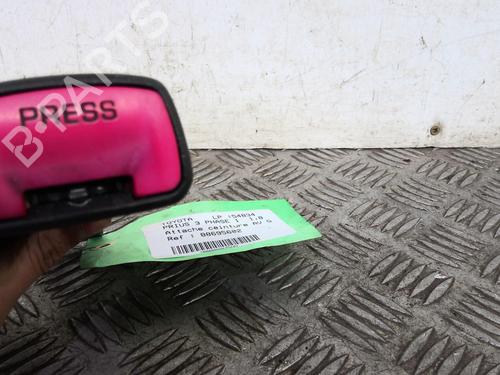 Used Seat buckle TOYOTA PRIUS (_W3_) 1.8 Hybrid (ZVW30) (136 hp) 20359108