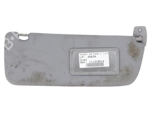 Used Right sun visor PEUGEOT 306 Hatchback (7A, 7C, N3, N5) 1.9 D (68 hp) 28614754