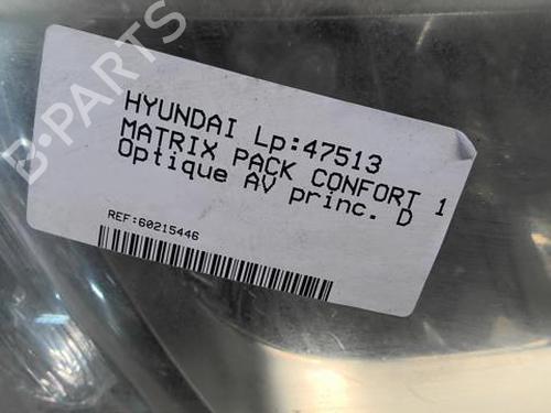 Right headlight HYUNDAI MATRIX (FC) 1.5 CRDi VGT | BP20358175C29 