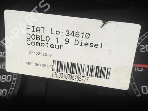 Instrument cluster FIAT DOBLO Box Body/MPV (223_) 1.9 JTD | BP21798291C47 