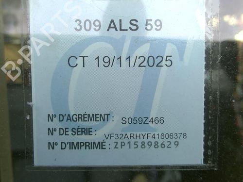 Front right door window PEUGEOT 206 Hatchback (2A/C) 2.0 HDI 90 | BP28026853C19 