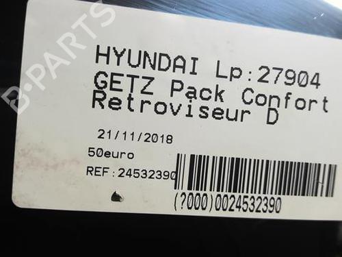 Used Right mirror HYUNDAI GETZ (TB) 1.3 (85 hp) 21592085