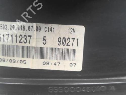 Instrument cluster FIAT PANDA (169_) 1.2 (169.AXB11, 169.AXB1A) | BP21798354C47 