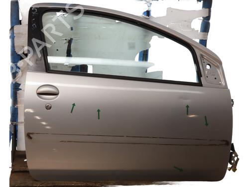 Used Right front door PEUGEOT 107 (PM_, PN_) 1.4 HDi (54 hp) 20359140