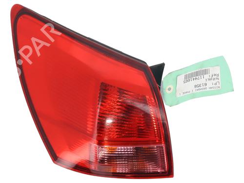 Used Left taillight NISSAN QASHQAI I (J10, NJ10) 2.0 dCi All-wheel Drive (150 hp) 30976421