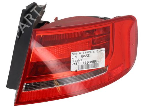 Used Right taillight AUDI A4 B8 (8K2) 2.0 TDI (136 hp) 28614652