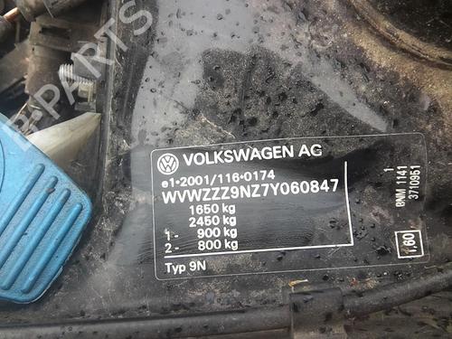 Rudehejsemekanisme ventre foran VW POLO IV (9N_, 9A_) 1.4 TDI | BP29596556C22 