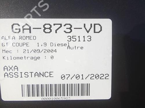 Right mirror ALFA ROMEO GT (937_) 1.9 JTD (937CXN1B) | BP21592418C27 