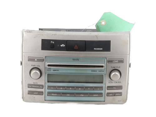 Used Radio TOYOTA COROLLA Verso (ZER_, ZZE12_, R1_) 2.2 D-4D (AUR10_, AUR10R) (177 hp) 27527630