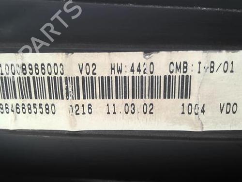 Instrument cluster CITROËN XSARA PICASSO (N68) 2.0 HDi | BP20369828C47 